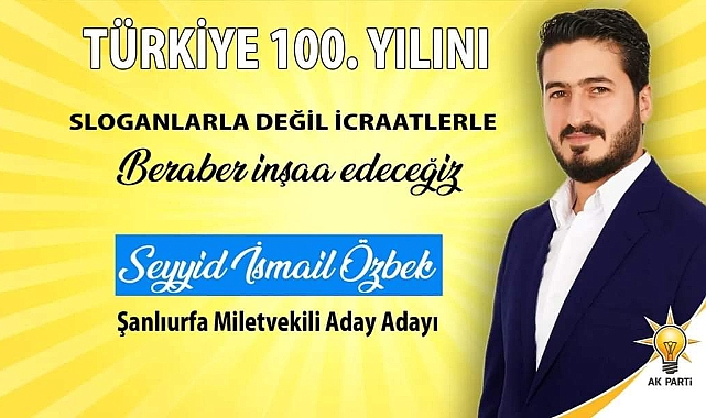 Gençlerin Ağabeyi Aday Adayı oldu.
