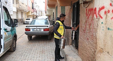 Haliliye'de iftar öncesi hanelere ulaştırılıyor!