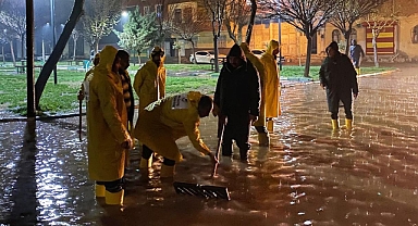 Haliliye’de sel alarmı! Ekipler seferber oldu