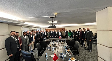 Muhammed Türkdili Ankara 'da GENÇ MÜSİAD'ın Yönetimine Girdi