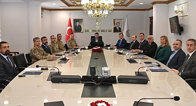 Şanlıurfa'da asayiş ve güvenlik toplantısı!
