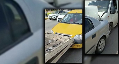 Şanlıurfa'da zincirleme kaza! 5 araç karıştı!