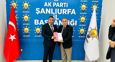 Şanlıurfalı iş adamı Kolsuzoğlu milletvekili aday adayı oldu