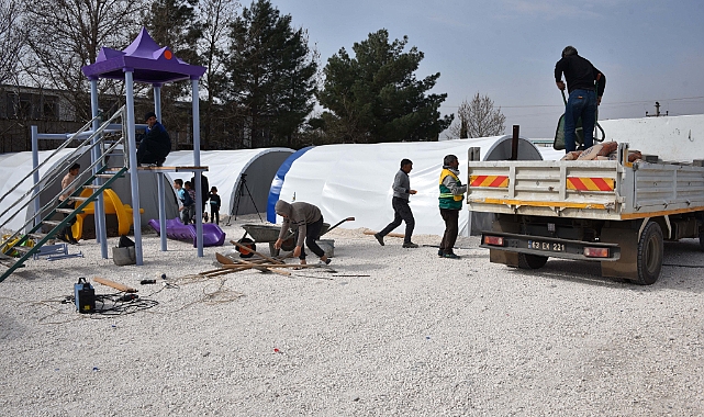 Siverek Belediyesi Adıyaman'a desteğini sürdürüyor