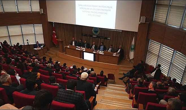 Şutso’da “İnşaat Sektörünün Sorunları Ve Çözüm Önerileri Paneli Gerçekleştirildi