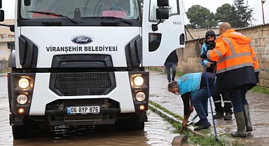 Urfa'da etkili oldu! Viranşehir Belediyesi teyakkuza geçti!