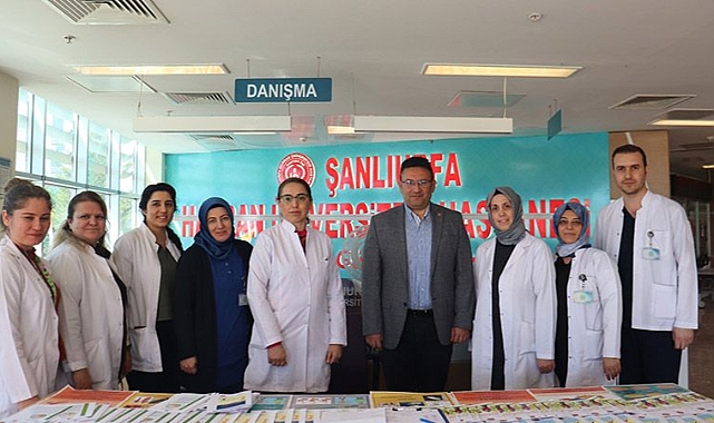 Urfa'da Obezite Haftası nedeniyle stant kuruldu!
