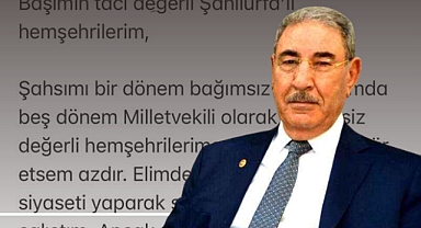 Urfalıların Seydi Amcası Siyaseti Bıraktığını Açıkladı