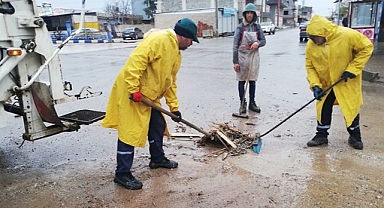 Viranşehir Belediyesi yağışlar için seferber oldu