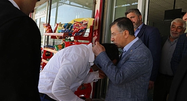 Ak Vekil Cevheri’ye Halfeti’den tam destek