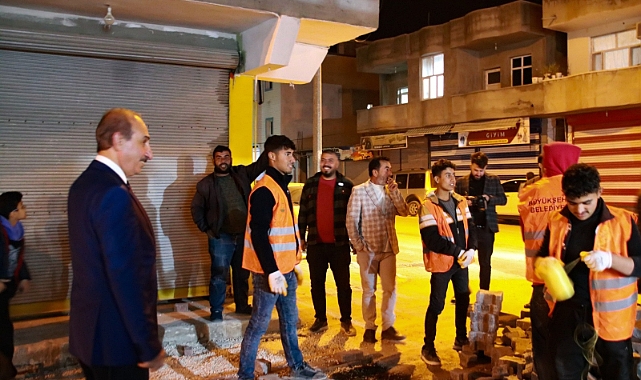 Akçakale’de Yollar Baştan Başa Yenileniyor!