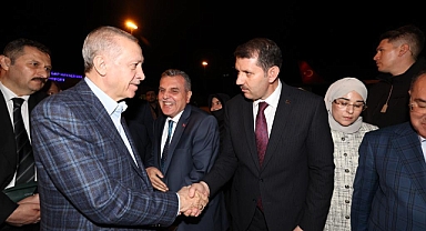 Cumhurbaşkanı Erdoğan kentten ayrıldı!
