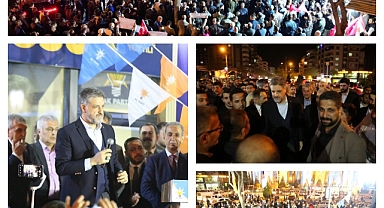 Emin Önen'in Seçim Bürosu Açılışı Mitinge Dönüştü