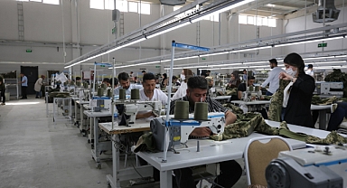 Eyyübiye Belediyesi’nin Fabrika Binasında Üretim Başladı
