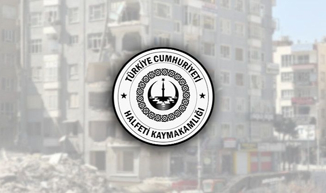 Halfeti Kaymakamlığı’ndan kritik hasar tespit açıklaması!