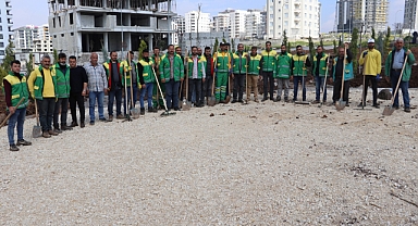 Karaköprü'de Yeni Parklar Yaza Hazırlanıyor