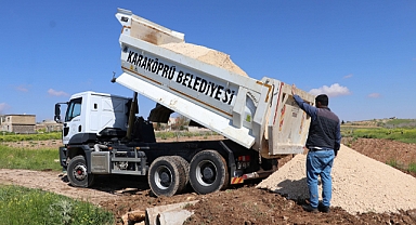 Karaköprü Kırsalında Bozuk Yol Kalmıyor