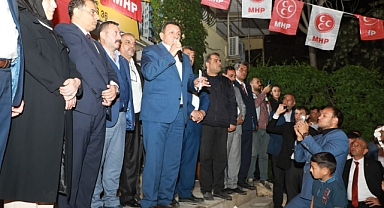 MHP, Şanlıurfa’da miting havasında seçim bürosu açtı!
