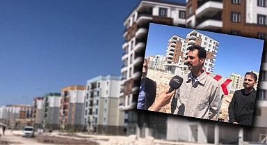 Seslerini duyurmaya çalıştılar! Urfa'da 619 konut sahibi mağdur!