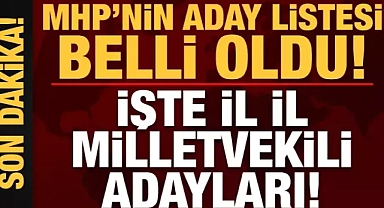 Son dakika: MHP'nin aday listesi belli oldu! İşte il il MHP milletvekili adayları...
