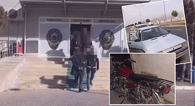 Urfa’da emniyet düğmeye bastı! Otomobil ve motosiklet hırsızlarına operasyon!