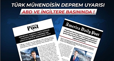 Urfalı Mühendisin AB Ülkelerine Deprem Uyarısı Dünya Medyasında