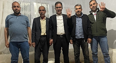AK Aday Aksak, Hane Ziyaretlerini Sürdürüyor