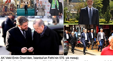 AK Parti Şanlıurfa Milletvekili Emin Önen’den herkese teşekkür