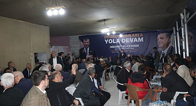 Cevheri seçim çalışmalarını Harran’da sürdürüyor