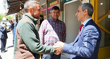 Dusak, vatandaşlardan destek sözü aldı