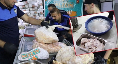 Haliliye'de İşletmenin Gizlediği Yarım Ton Kokmuş ve Bozuk Et İmha Edildi