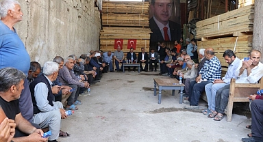 Haliliye Esnafı Vekil Cevheri’yi Bağrına Bastı