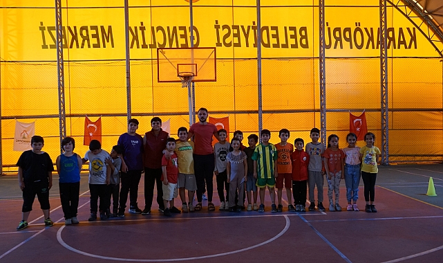 Karaköprü'de Çocuklar Sporla Gelişiyor