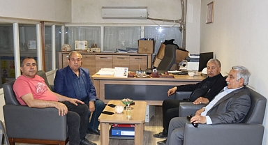 Pınarbaşı Destekleri İle Kurulan Fabrikada İşçilerle Bir Araya Geldi