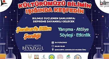 Şanlıurfa Büyükşehir Belediyesi’nden Bilim Şenliği