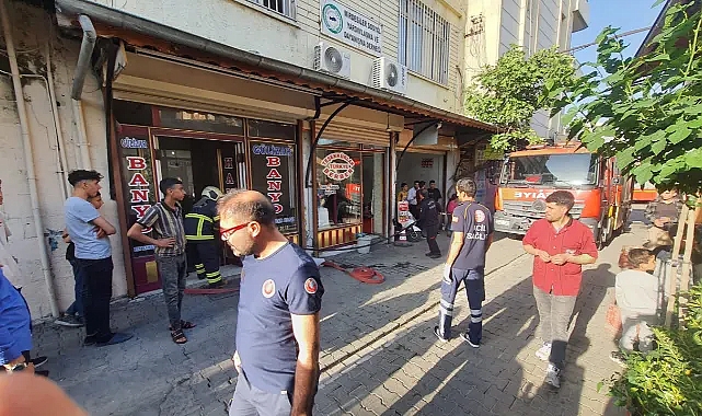 Şanlıurfa'daki hamamda yangın çıktı!