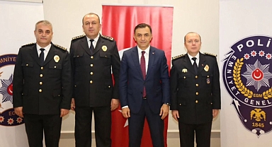 Şanlıurfa İl Emniyet Müdürlüğü’nde terfi töreni! Yeni rütbeler takıldı!