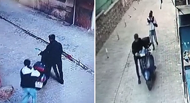 Urfa'da motor hırsızlığı! Halatları keserek aldılar!