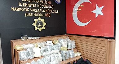Urfa’da onlarca kilo ele geçirildi: Gözaltılar var!