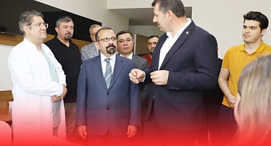 Vali Ayhan’dan Metrolife hastanesi ziyaret
