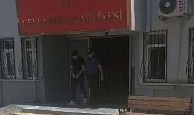 Araması bulunan şahıs Urfa'daki noterde yakalandı!