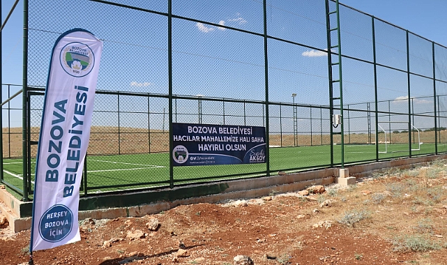 Başkan Aksoy’dan Gençlere Yeni Spor Alanları Hediyesi