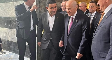 Başkan Özyavuz Devlet Bahçeli İle Bir Araya Geldi
