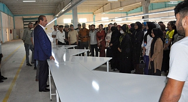 Başkan Yalçınkaya İşçilerle Bayramlaştı