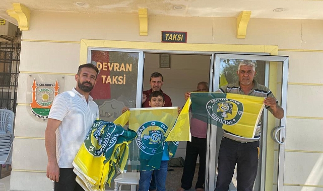 Büyükşehir dağıttı: Urfa sokakları sarı yeşile büründü
