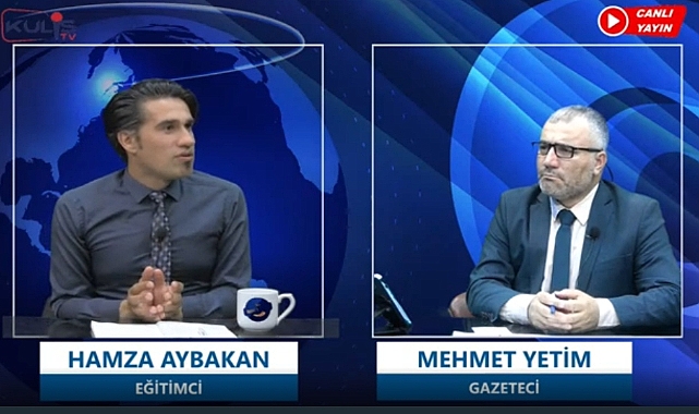 Eğitimci Aybakan Gazeteci Yetim'in Konuğu Oldu