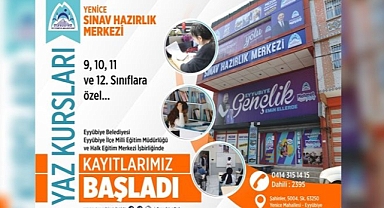 Eyyübiye’de Yaz Kursları Başlıyor