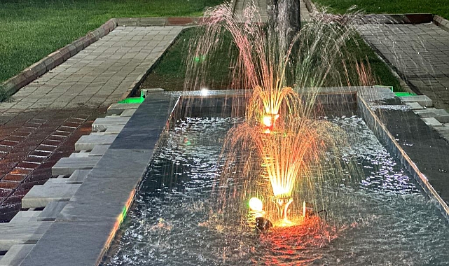 Eyyübiye Parklarında Görsel Şölen