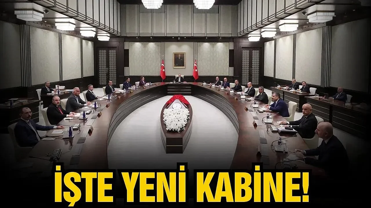 İşte yeni kabine listesi