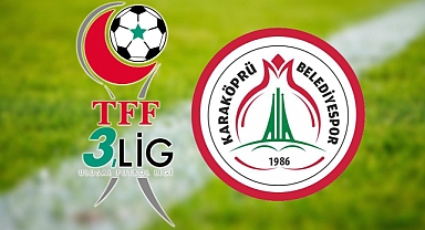 Karaköprü Belediyespor’un rakipleri belli oldu!